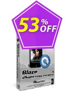 53% OFF BlazeVideo iPhone Video Converter Coupon code