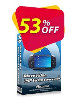 53% OFF BlazeVideo PSP Video Converter Coupon code