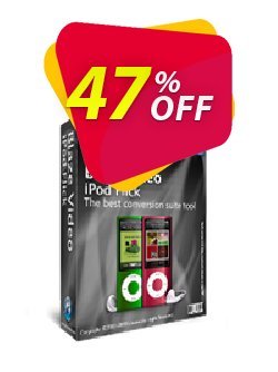 47% OFF BlazeVideo iPod Flick Coupon code