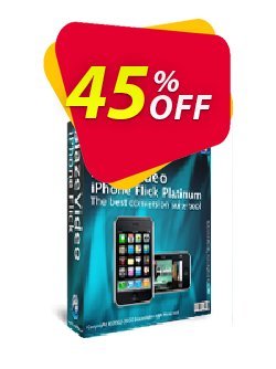 45% OFF BlazeVideo iPhone Flick Platinum Coupon code