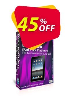 45% OFF BlazeVideo iPad Flick Platinum Coupon code