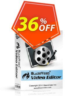 36% OFF BlazeVideo Video Editor Coupon code