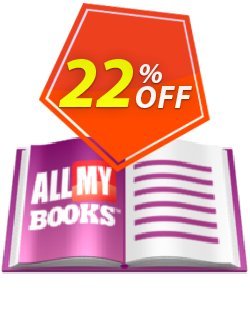22% OFF All My Books Coupon code