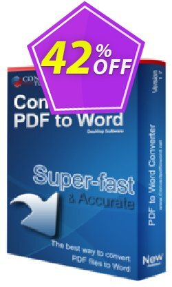 Convert PDF to Word Desktop Software excellent discounts code 2024