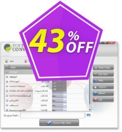 43% OFF PDF to Word Converter Software Coupon code