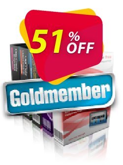 51% OFF MEFMedia Goldmember - Unlimited access subscription  Coupon code