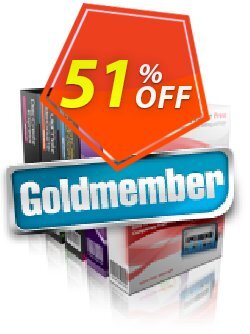 51% OFF MEFMedia Goldmember - 1 Year access subscription  Coupon code