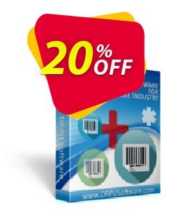 20% OFF DRPU Healthcare Industry Barcode Label Maker Software Coupon code