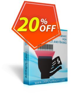 20% OFF DRPU Post Office and Bank Barcode Label Maker Software Coupon code