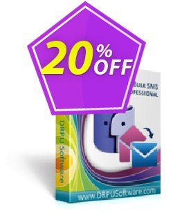 20% OFF DRPU Mac Bulk SMS Software - Professional Edition Coupon code
