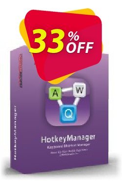 33% OFF HotkeyManager - BlackBerry Keyboard Shortcut Manager Coupon code