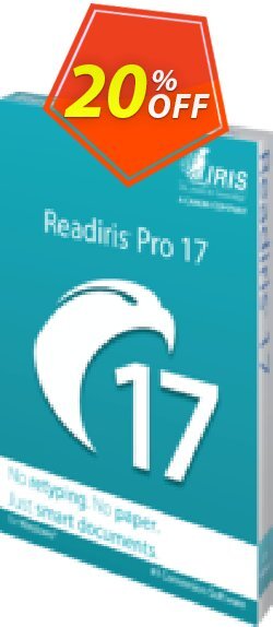 20% OFF Readiris Pro 17 Coupon code