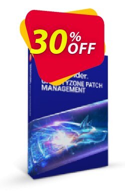 30% OFF Bitdefender Patch Management, verified