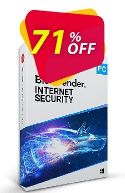 71% OFF Bitdefender Internet Security 2022 Coupon code