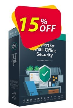 15% OFF Kaspersky Small Office Security Coupon code