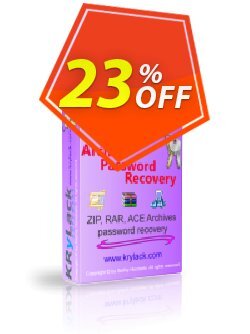 23% OFF KRyLack Archive Password Recovery Coupon code