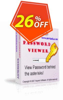 26% OFF Asterisks Password Viewer Coupon code