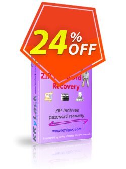 24% OFF KRyLack ZIP Password Recovery Coupon code