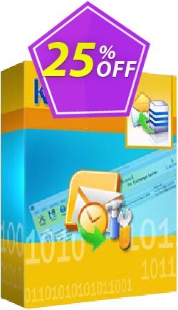 25% OFF Kernel Bundle: Outlook PST Repair + OST to PST Converter + Exchange Server - Technician  Coupon code