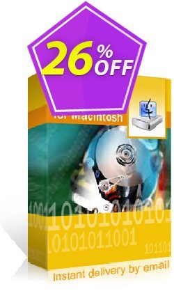 26% OFF Kernel for Mac Data Recovery Coupon code