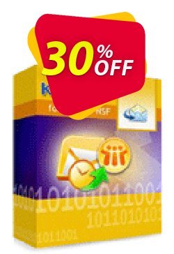 30% OFF Kernel for PST to NSF Conversion - Corporate License Coupon code