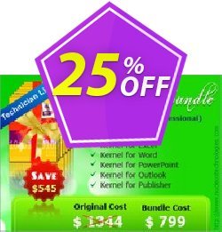 Kernel MS Office File Recovery Professional - Technician License  Coupon, discount MS Office Repair (Professional) - Technician License awesome offer code 2022. Promotion: awesome offer code of MS Office Repair (Professional) - Technician License 2022