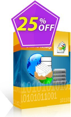 25% OFF Kernel Migrator for Exchange - 1000 Mailboxes  Coupon code