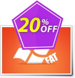 20% OFF Data Recovery Software for FAT Coupon code