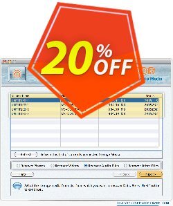 Data Recovery Software Discount Coupon - 20% Off on Product Price!