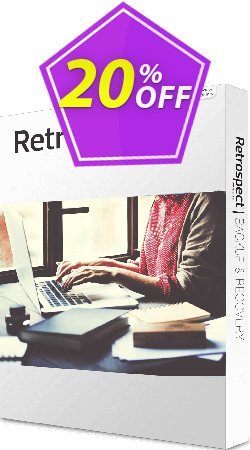 Retrospect Solo for Mac Coupon, discount Retrospect Solo v.17 for Mac Fearsome sales code 2022. Promotion: best discounts code of Retrospect Solo v.16 for Mac 2022