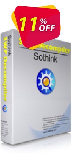 11% OFF Sothink SWF Decompiler Coupon code