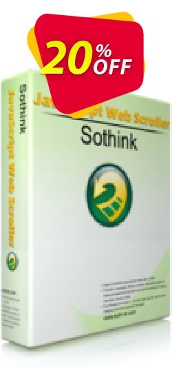 20% OFF Sothink Javascript Web Scroller Coupon code