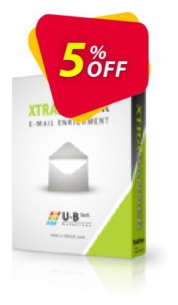 5% OFF XTRABANNER Business - Up To 200 Mailboxes Coupon code