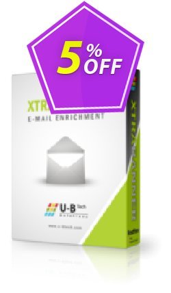 5% OFF XTRABANNER Corporate - Up To 600 Mailboxes Coupon code
