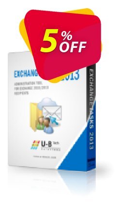 5% OFF Exchange Tasks 2013 - 500 Mailbox License Coupon code