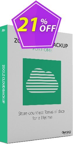 21% OFF Zoolz Cloud Home Coupon code