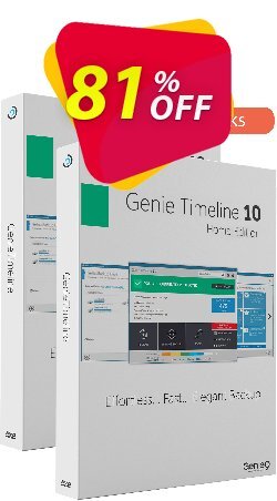 81% OFF Genie Timeline Home 10 - 2 Pack Coupon code