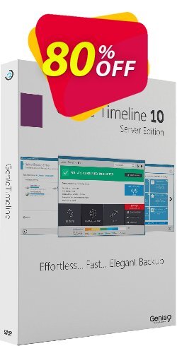 80% OFF Genie Timeline Server 10 Coupon code