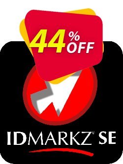 44% OFF IDMarkz SE for Windows - Perpetual  Coupon code
