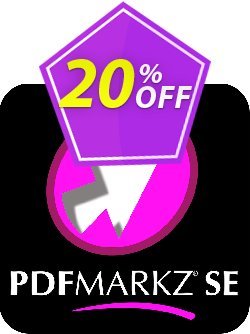 20% OFF PDFMarkz SE for Windows - Perpetual  Coupon code