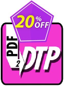 Markzware PDF2DTP - PDF to InDesign Coupon, discount Promo: Mark Sales 15%. Promotion: marvelous discount code of PDF2DTP Bundle (1 Year Subscription) Mac 2022