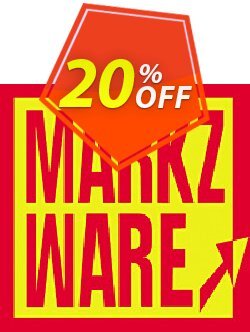 20% OFF Markzware File Conversion Service - 0-20 MB  Coupon code