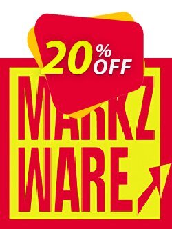 20% OFF Markzware File Conversion Service - 21-50 MB  Coupon code