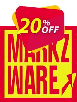 20% OFF Markzware File Conversion Service - 100+ MB  Coupon code