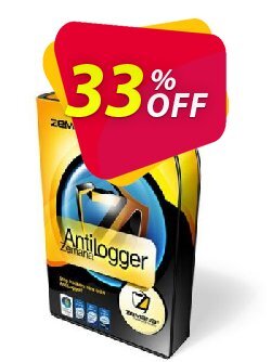 33% OFF Zemana AntiLogger Coupon code