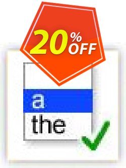 20% OFF Grammar And Spell Checker Script Coupon code