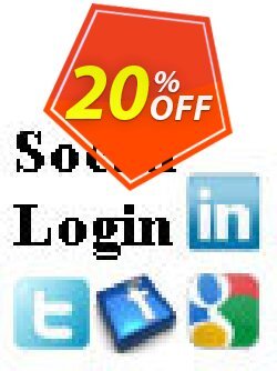 Social Login Script Excellent promo code 2024