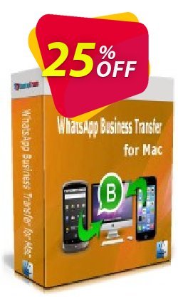 Backuptrans WhatsApp Business Transfer for Mac - Family Edition  Coupon discount 10% OFF Backuptrans WhatsApp Business Transfer for Mac (Family Edition), verified - Special promotions code of Backuptrans WhatsApp Business Transfer for Mac (Family Edition), tested & approved