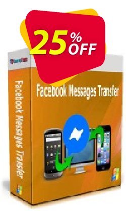 25% OFF Backuptrans Facebook Messages Transfer - Business Edition  Coupon code