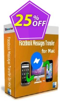 25% OFF Backuptrans Facebook Messages Transfer for Mac Coupon code